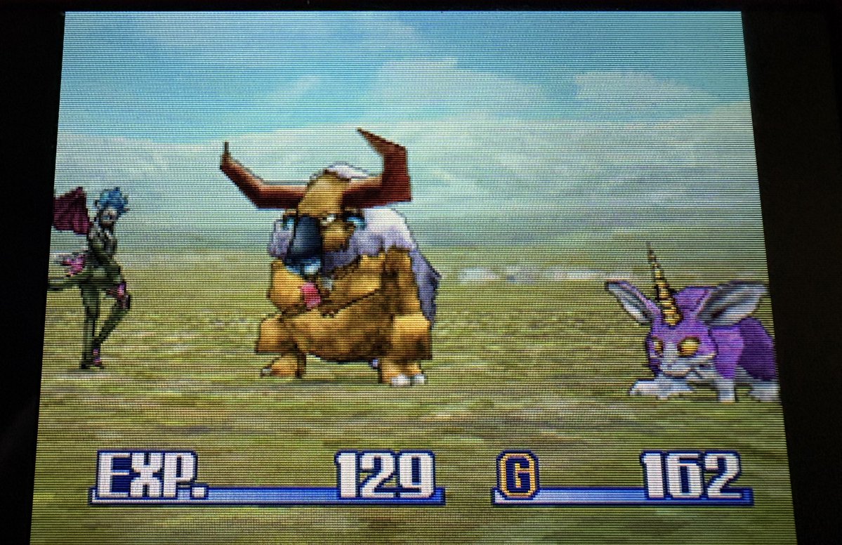 2023年頃、DQMJ1と2Pを購入

1はどハマりして全クリ。友人ヨーダと対人バトルをして私が命、ヨーダがキャプテンクロウを賭けて勝負し勝ちました👑

2Pはラスボスまで行って飽きた🙇‍♀️

この度初期化して2P最初から始めた

現PTは左から
バビロンのワルツ👿
アモレアモーレ🐮
サディスティ🐰

#ドラクエ