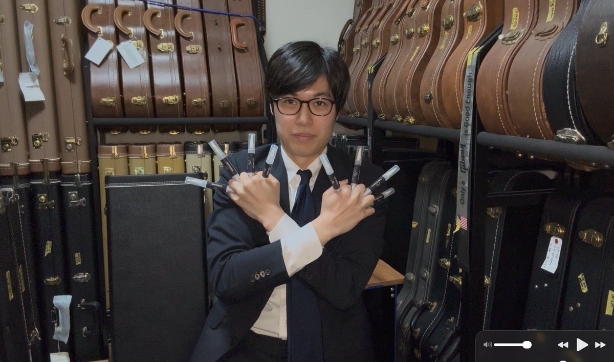 ギターバイヤー増田@3冊目📕『ギターは"弾かなくても楽しい！"』発売中 tweet media