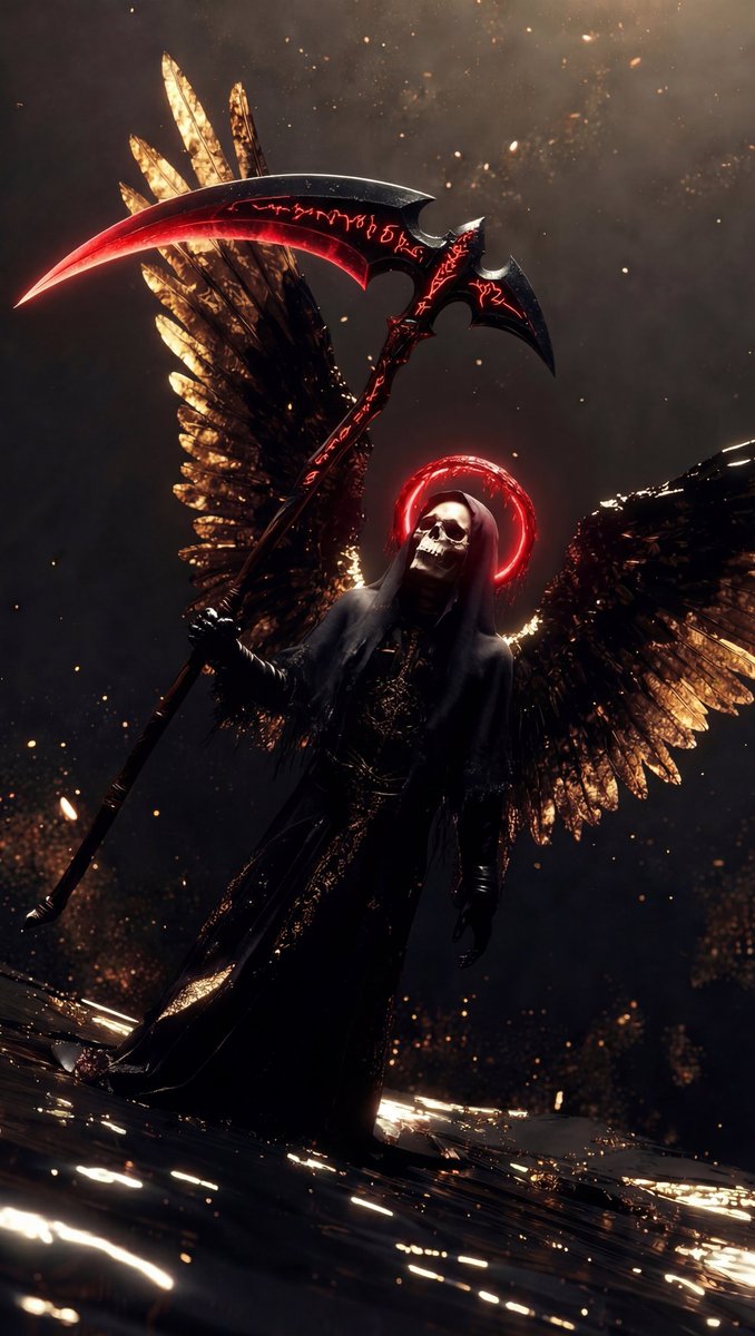 AIMotherBrain's tweet image. QT Dark Angel art "Grim 5" 
@babs69420 @ATSVibes @Hola01715308 @Nachtschatteng8 @shadow_governor #SYSTEM