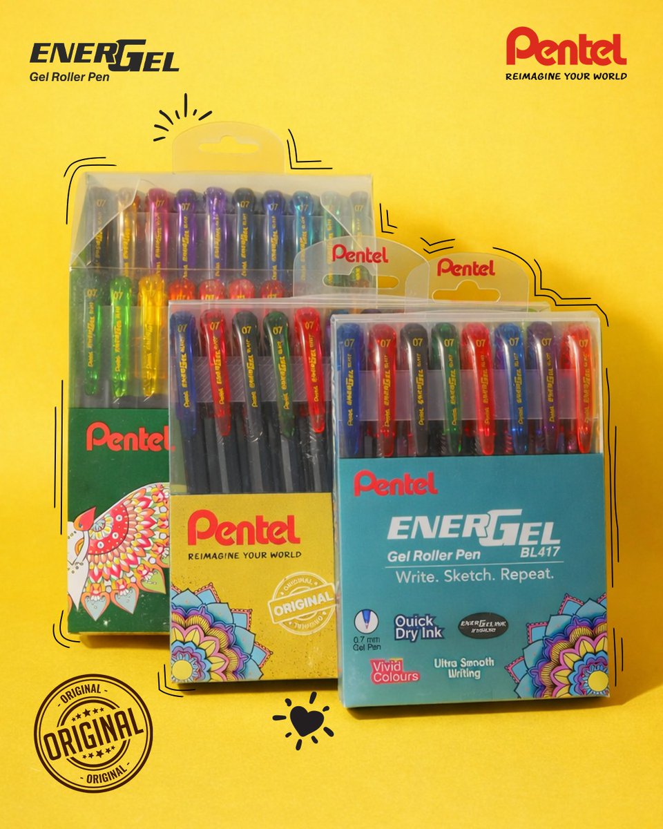 Pentel Stationery tweet media