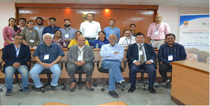 SJHIF's tweet photo. Key highlights: Diagnostics, Telemedicine &amp; a Fireside Chat on "Agentic AI" by Mr. @VarunDubey @superhealth_ind &amp; Dr. Tony Raj. The meet culminated in a strategic AI action plan for Indian Healthcare, driving clinical innovation and workforce readiness! 📊✨ #MedTech https://t.co/6WJZUOrlSc