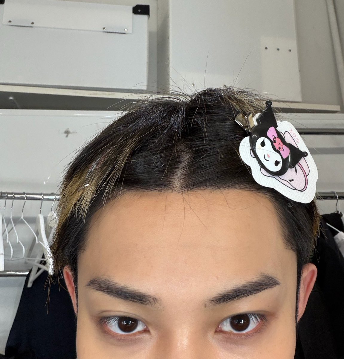 neverletnini's tweet image. หน้าโหด ๆ อยู่ในโหมดคุโรมิ 🥺