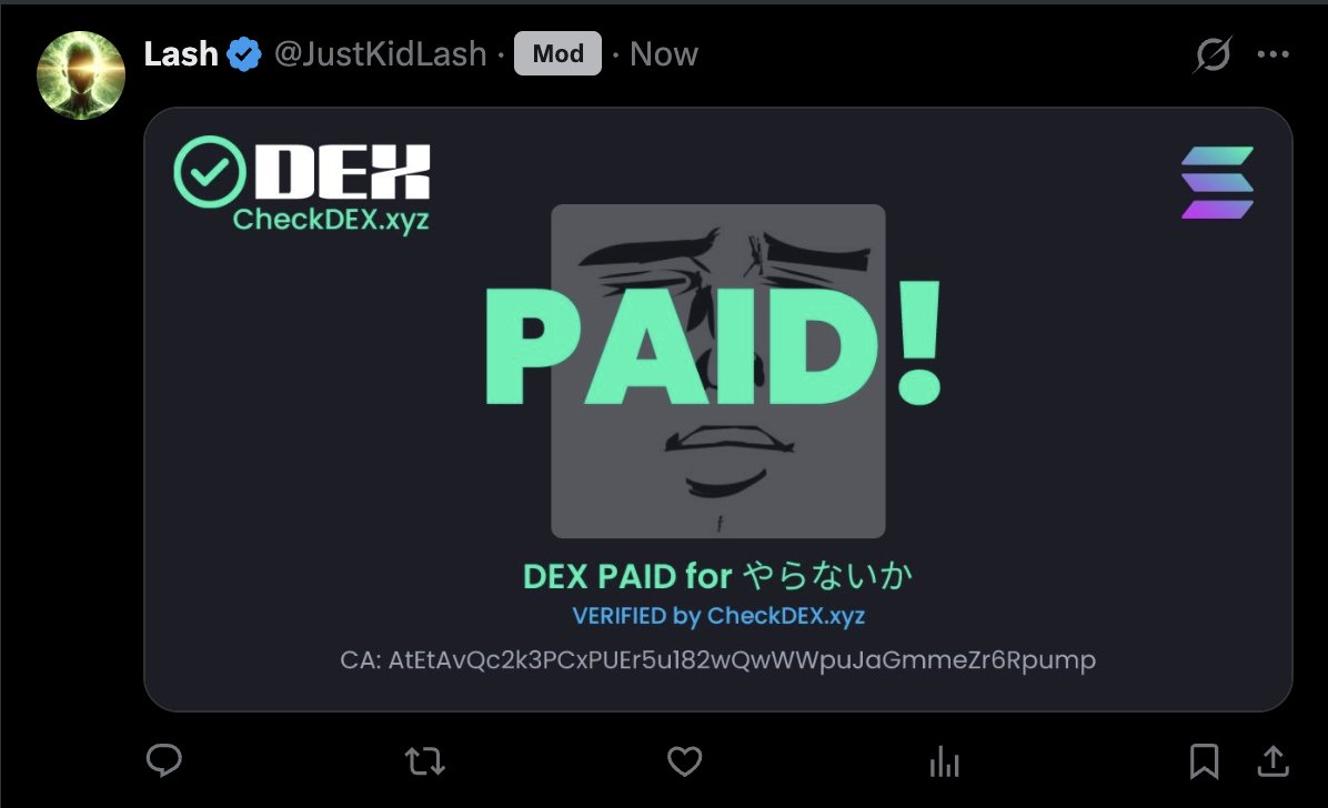 CheckDEX tweet media