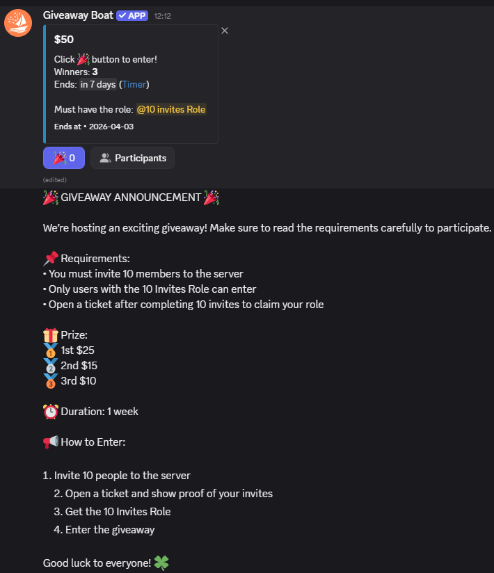💸Invite giveaway in my discord!💸
Join the link to participate: discord.gg/ZgvutqAtAhand 
and follow me on X.