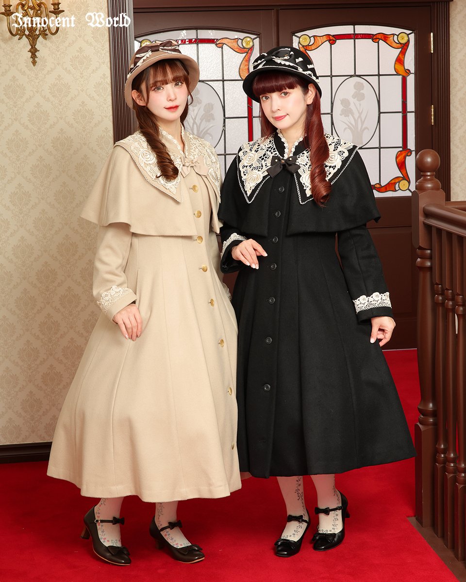 InnocentWorld 白薔薇ケープ ⚜️2026 SS mini Collection⚜️ また、白薔薇コートにつきまして
