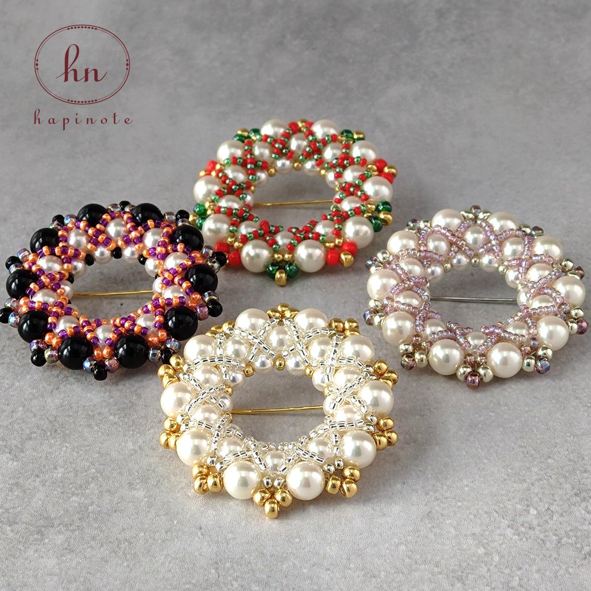 hapinote(ハピノート)***ビーズアクセサリー*** tweet media