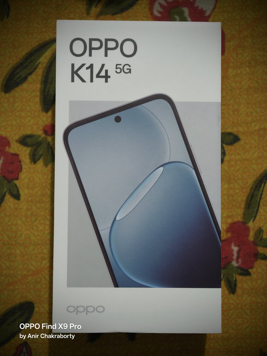 sachins_aini's tweet image. 1) 5500 mAh
2) 50 MP + 2 MP
3) Qualcomm Snapdragon 6 Gen 1
4) IP54
5) ColorOS

Thank u @encoword bhai for this OPPO K14 device giveaway 🥰🫰❤️ finally winner 🏆 🥇 announced on my birthday date 📅 30th of march

Such a big day of my life.

#OPPOK14 #OPPOKSeries #MorePowerLessLag