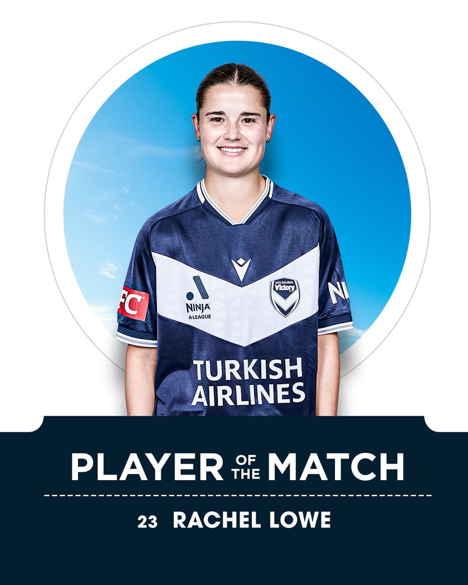 gomvfc's tweet image. Rachel Lowe is your Victory Women's Player of the Match

#BigBlue