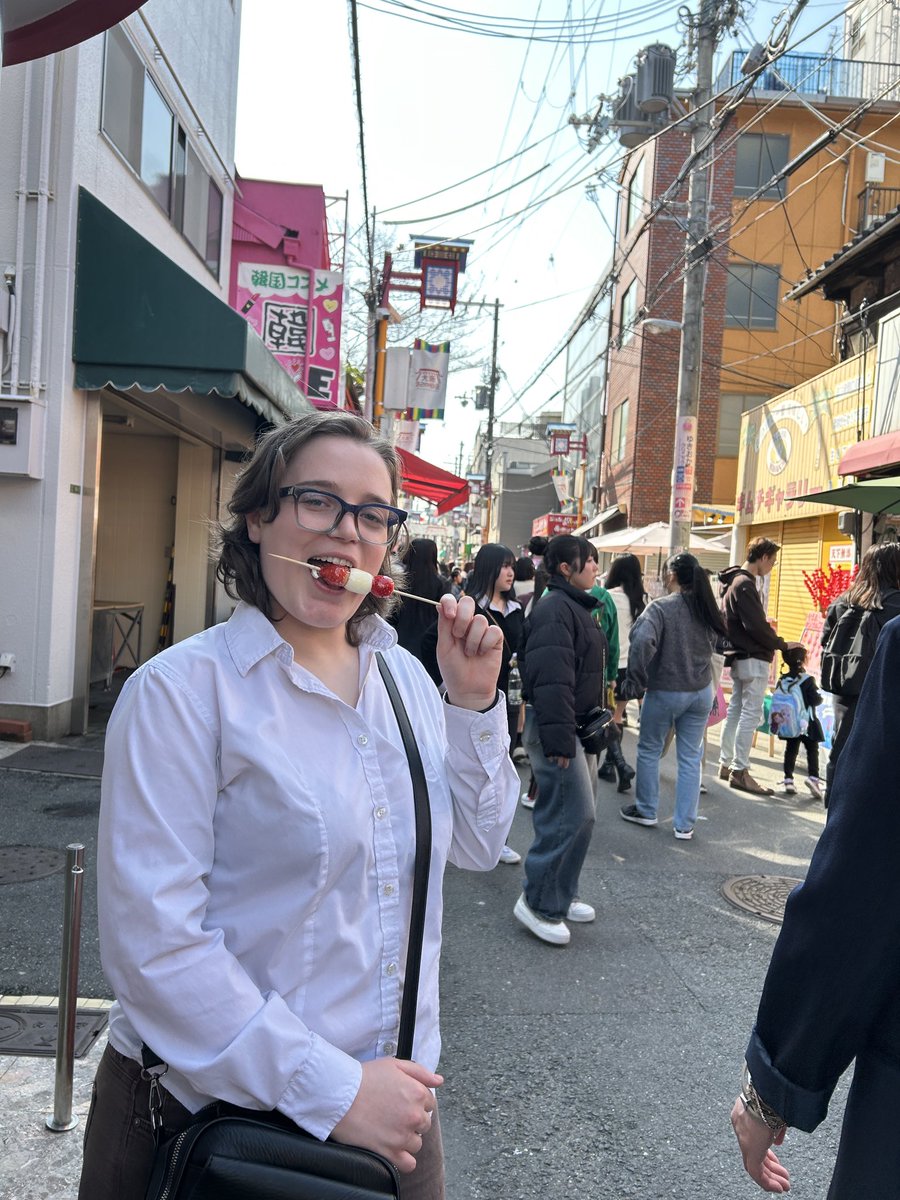 SkyGray200's tweet photo. Tried some strawberry sticks in Korea Town Osaka! https://t.co/1XSFnIAqmS