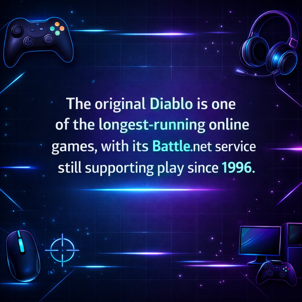 Facts_residence's tweet image. Still alive. Still grinding. Since 1996, Diablo never logged out—Battle.net just kept the dungeon doors open. 🩸🔥
#Diablo #BattleNet #GamingHistory #RetroGaming #OldSchoolGamers
#facts_residence