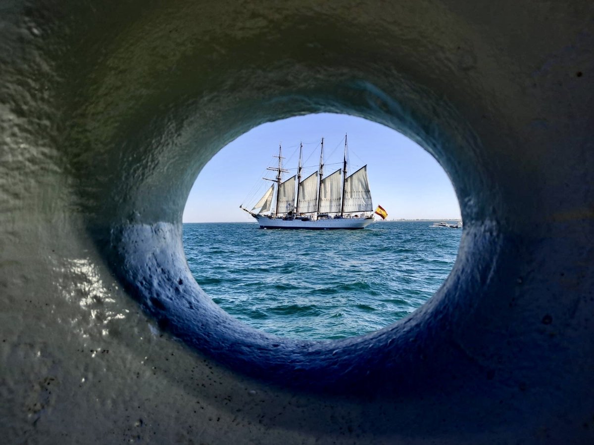 Defensagob's tweet image. ⚓️ Rumbo a #Veracruz.

Descubre la vida de los guardiamarinas del #JuanSebastiánDeElcano: clases de navegación, astronomía y meteorología, guardias de mar, maniobras a vela, convivencia y liderazgo.

La bitácora de los embajadores de la @Armada_esp.

✍️ 🔗 acortar.link/tdDfZV