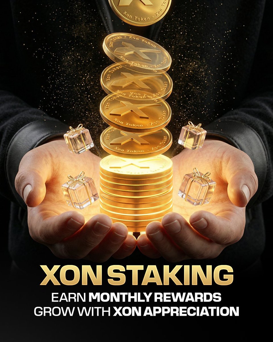 xontoken_io's tweet image. Why just hold when you can grow? 💰

Gain consistent monthly rewards while your XON continues to appreciate over time, 

giving you not just one, 
but two powerful ways to grow your portfolio. 🚀

#XON #XONStaking #CryptoStaking #EarnWithXON #XchangeOn