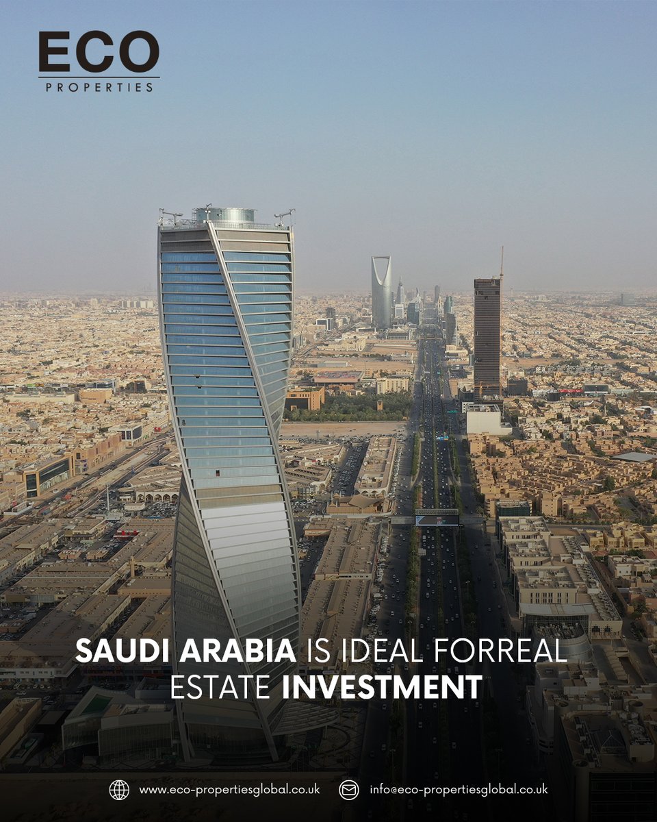 ecopropertiesuk's tweet photo. Saudi Arabia is considered one of the best and most attractive destinations for real estate investors 🏘️, due to the promising opportunities 💼 and the continuous growth 📈 in the property market.

For more information, visit: https://t.co/MnJa3LqdQP
🔴Contact us at: info@eco-propertiesglobal.co.uk
🔴Call us at: +966 0555126435
