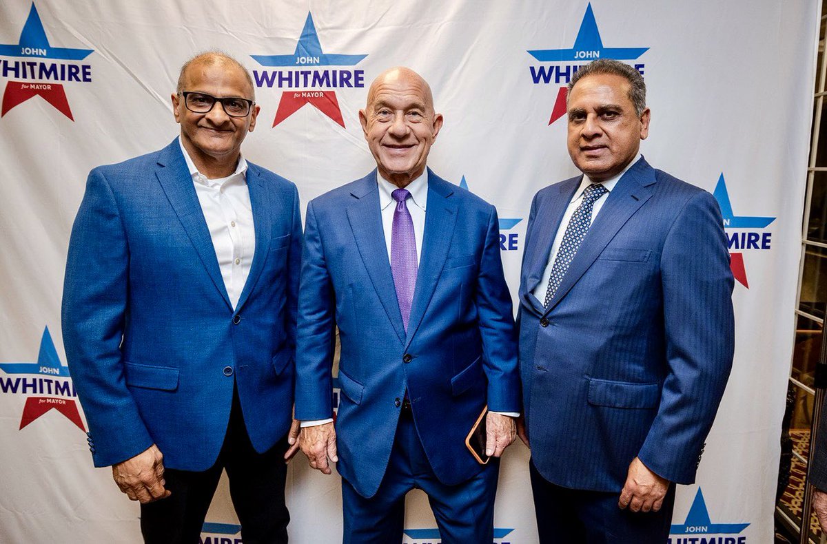 mtchaudhry's tweet photo. Mayor City of Houston John Whitmire with Shaukat Maredia of Agha’s Restaurant- Houston and Mubashir Chaudhry-DrPH at Ahmad Alyasin’s.
.
.
.
#پاکستان #mubashirchaudhrydrph #Houston #fypシ゚ #Democrats https://t.co/6Is5Z0yi7y