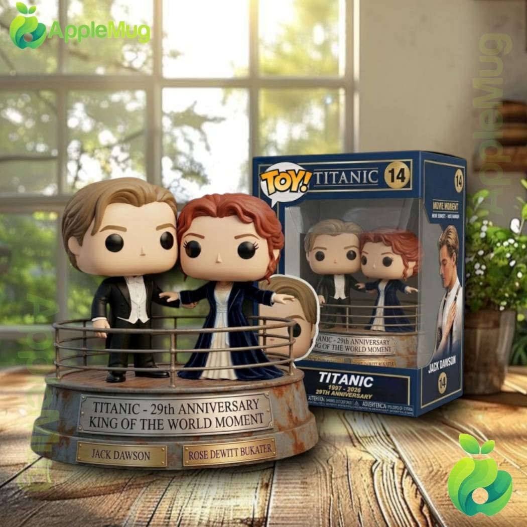 applemug_store's tweet image. Titanic 29th Anniversary King Of The World Moment Collector Figure
Relive the "King of the World" moment with this 29th-anniversary Titanic figure. A timeless tribute to Jack. #Titanic #JackDawson #MovieHistory
Buy here: applemug.com/product/titani…