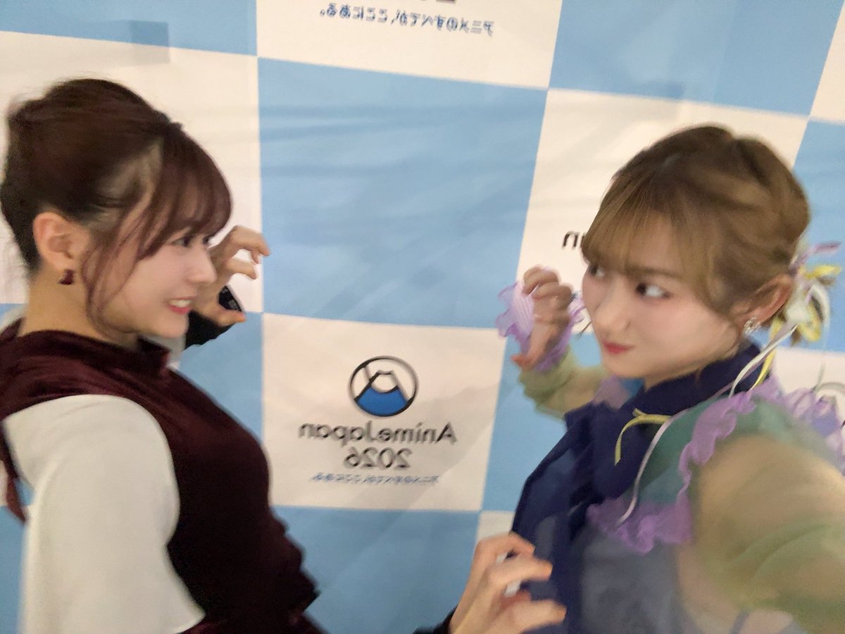 okasakimiho_PR's tweet photo. いのりさんは…マリアベルは…敵なの…？？🤜💥🤛(みほ)

#転スラ
#AnimeJapan 
#AJ2026 https://t.co/IEZG9jMQvZ