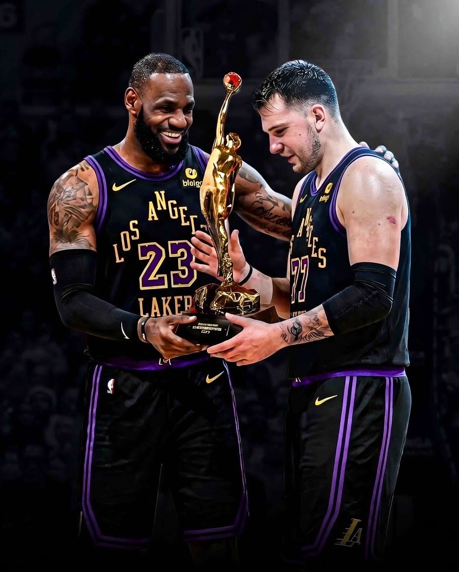 LeBron James says Luka Doncic deserves to be the MVP this season: 

“I’ve been around this game too long not to recognize greatness. What Luka’s doing this season? That’s MVP. Plain and simple.”