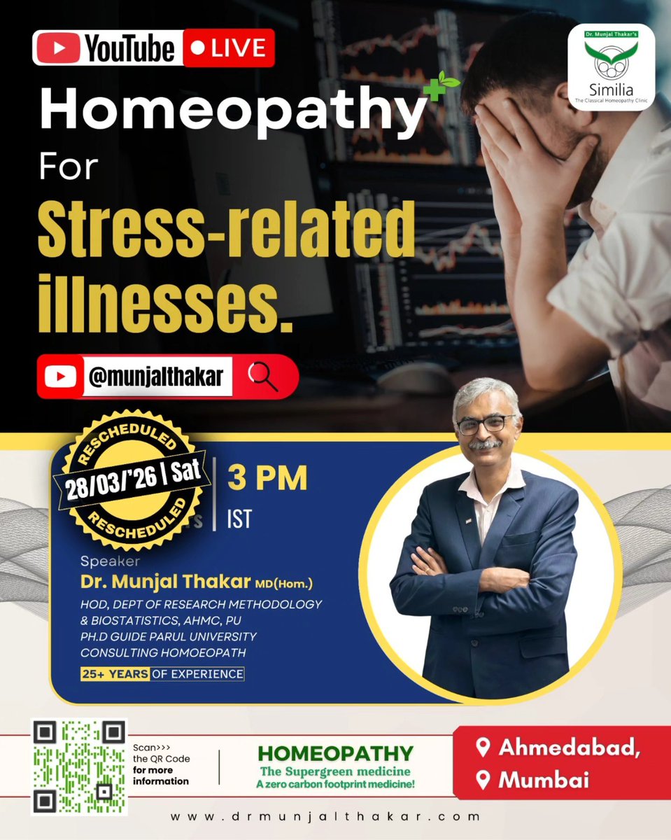 Prof. Dr. Munjal Thakar (@munjalt) / Posts / X