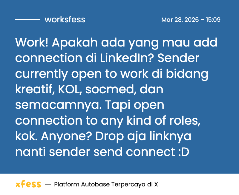WORK tweet media