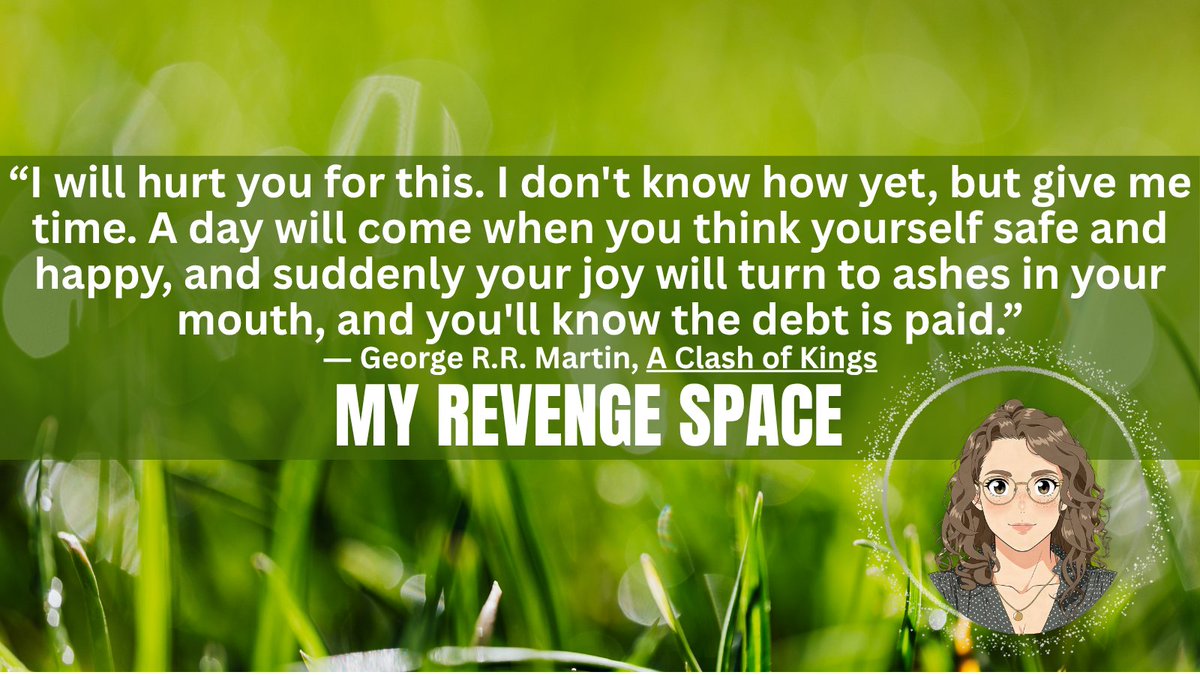 Pupappler's tweet photo. My friend has a new YT channel, My Revenge Space. Please check it out. "My husband asked me to sign one document before his 'business trip.'  I almost did. Good thing I didn’t… because he and my sister had already forged my signature.  Click https://t.co/lWlTv4kgac https://t.co/QwJKBGPltx