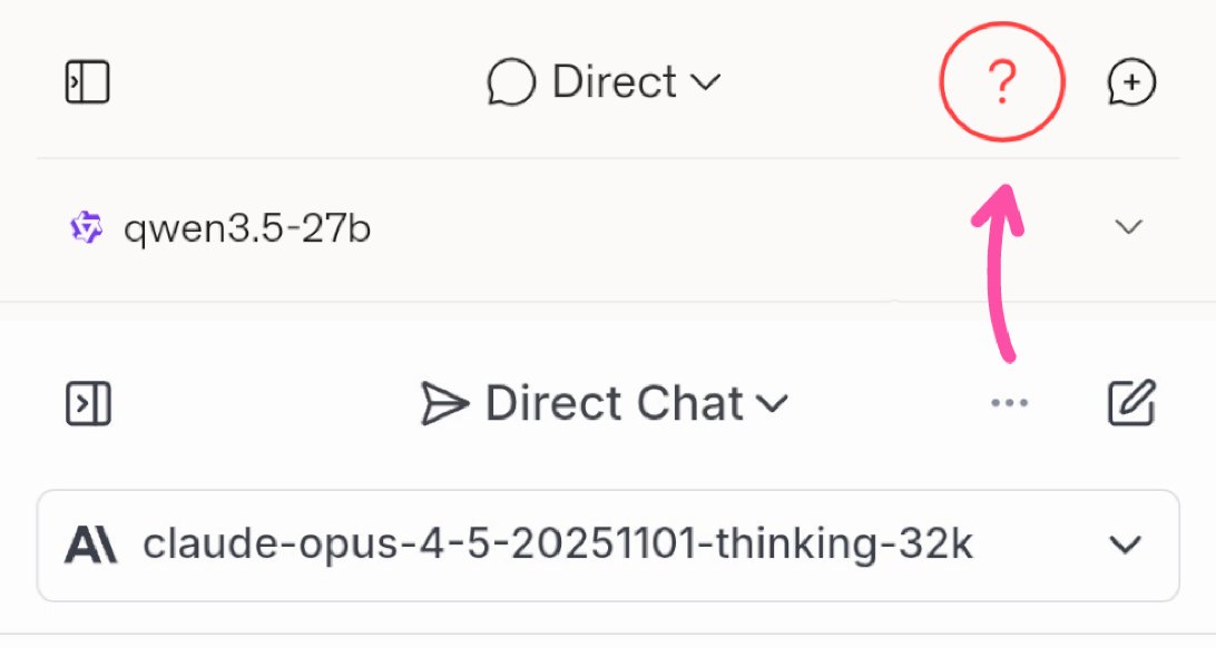 Not Arena.ai tweet media