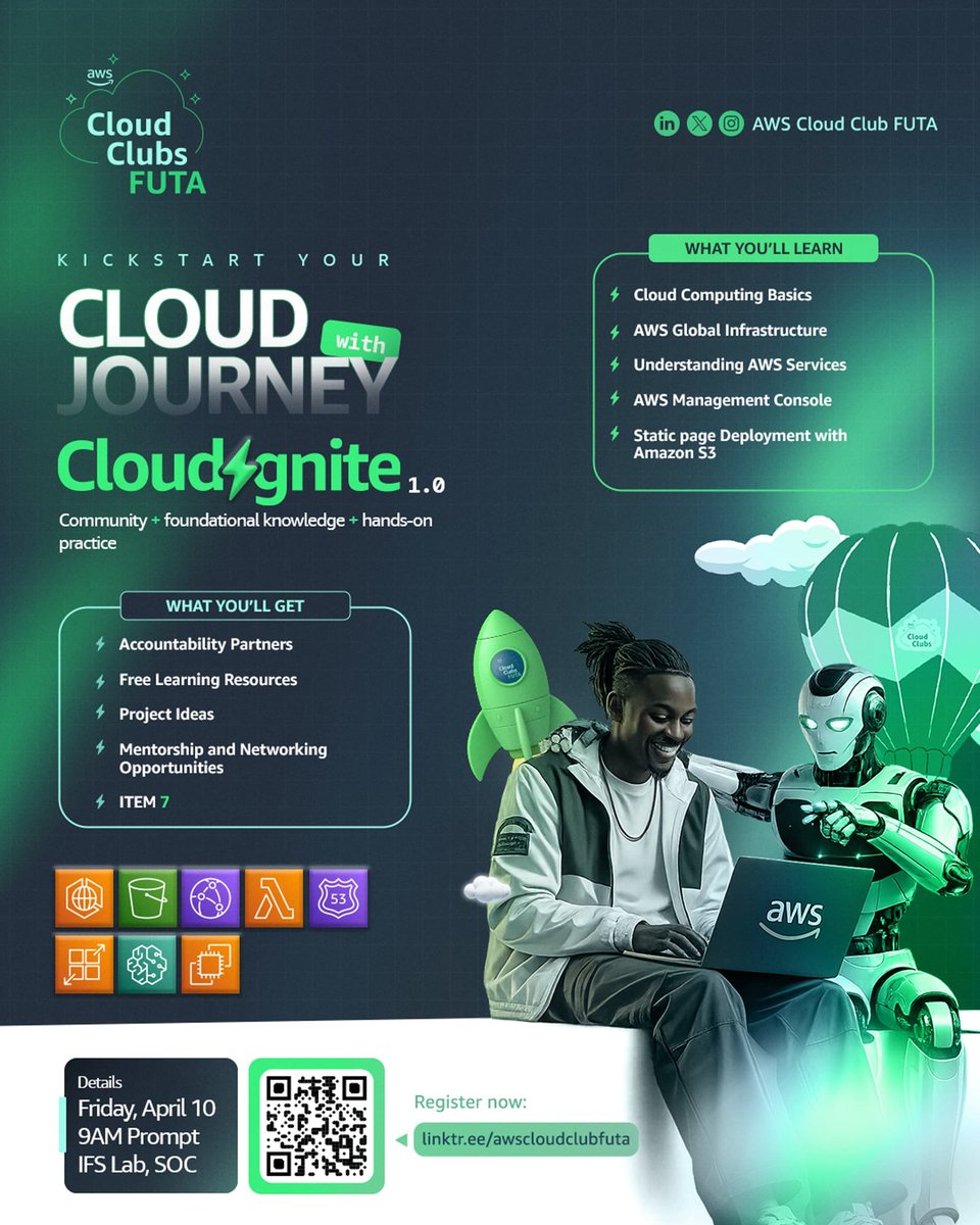 AWS Cloud Club FUTA tweet media