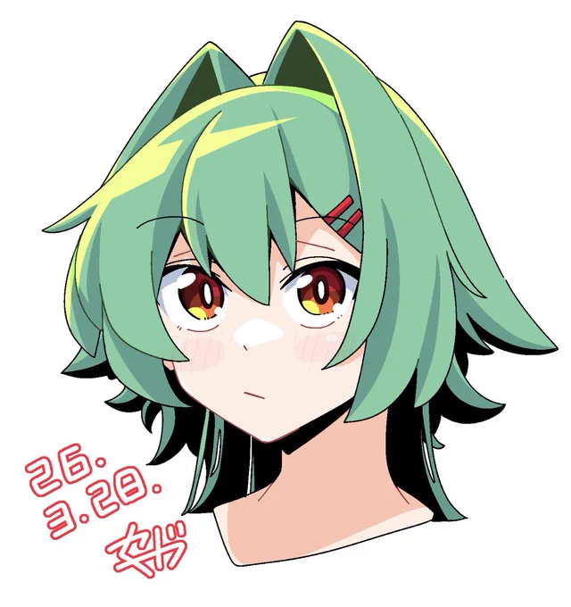 この髪型好きだけど 手癖が強くてウルフでもなんでもなくなっちゃってる気がする