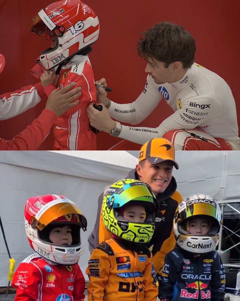 zackspin12's tweet image. Lando ve Charles, Mini-Me’lerini gördüler. 🥹  #Lando #Charles
Uğurcan
Murat Özkaya
Hagi
Hakan
Semih
Kenan
Milli