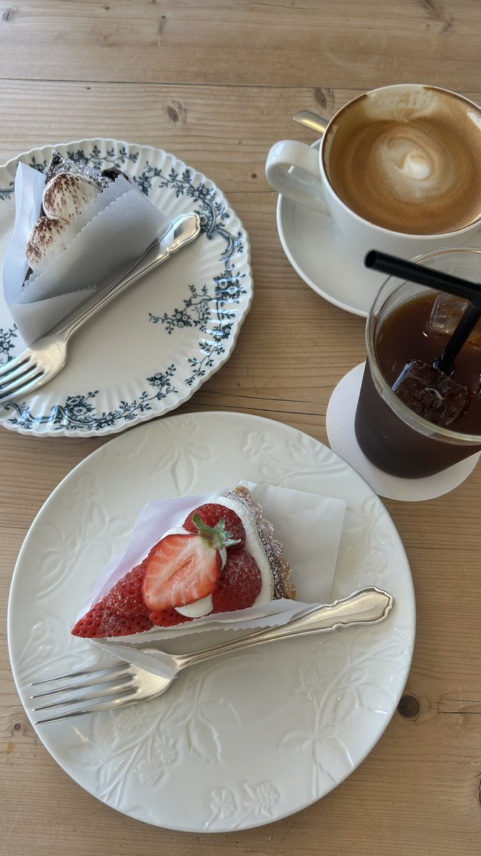 🦑からのオシャカフェでモーニングランチ☕️🍰🥪