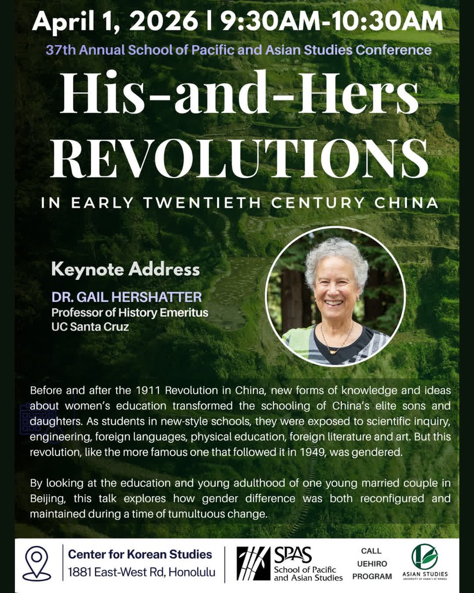 UH Manoa Asian Studies tweet media