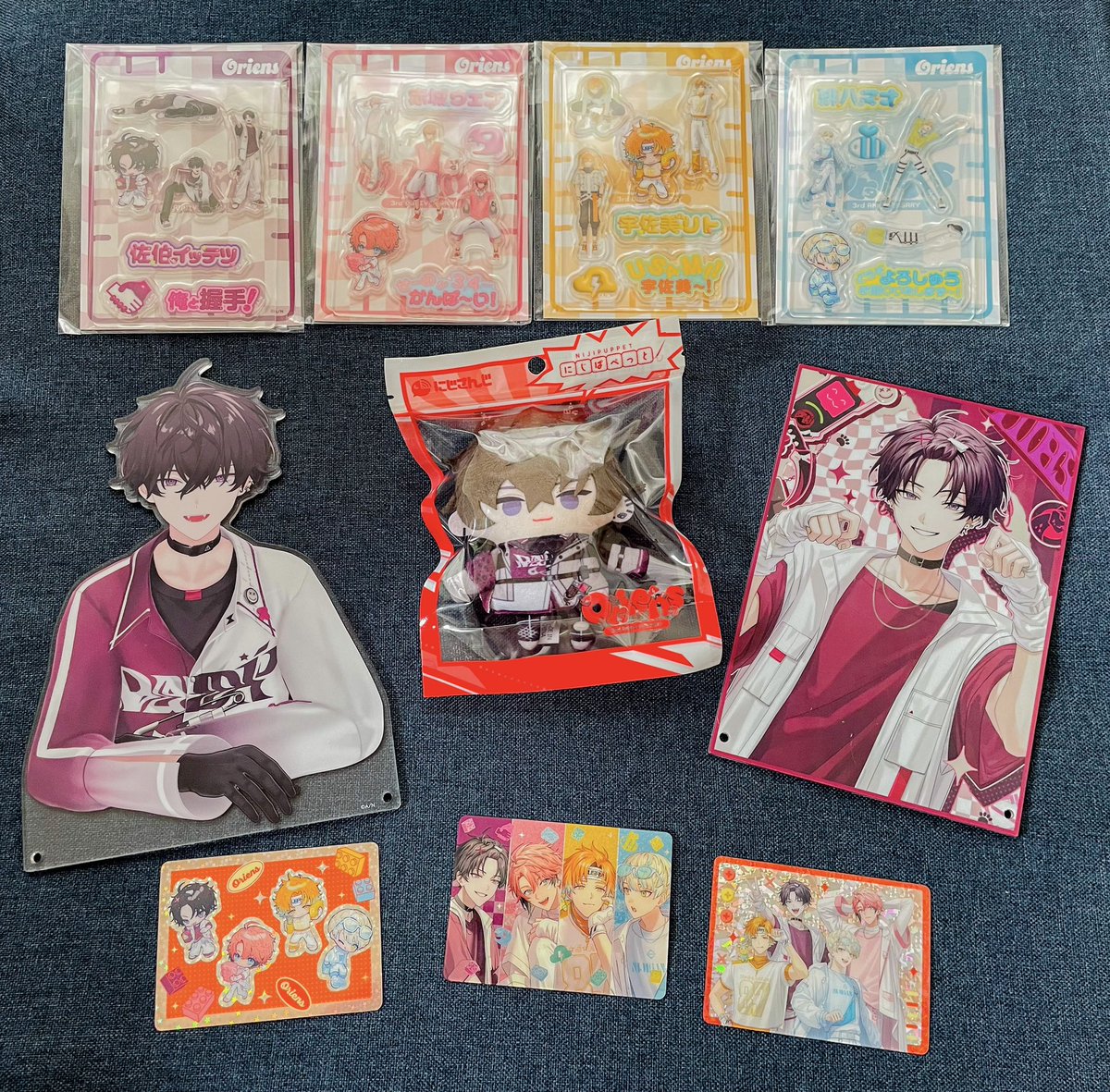 Oriens 3rd Anniversary グッズ 早速届いた〜✨ 全部可愛過ぎる 皆んな 