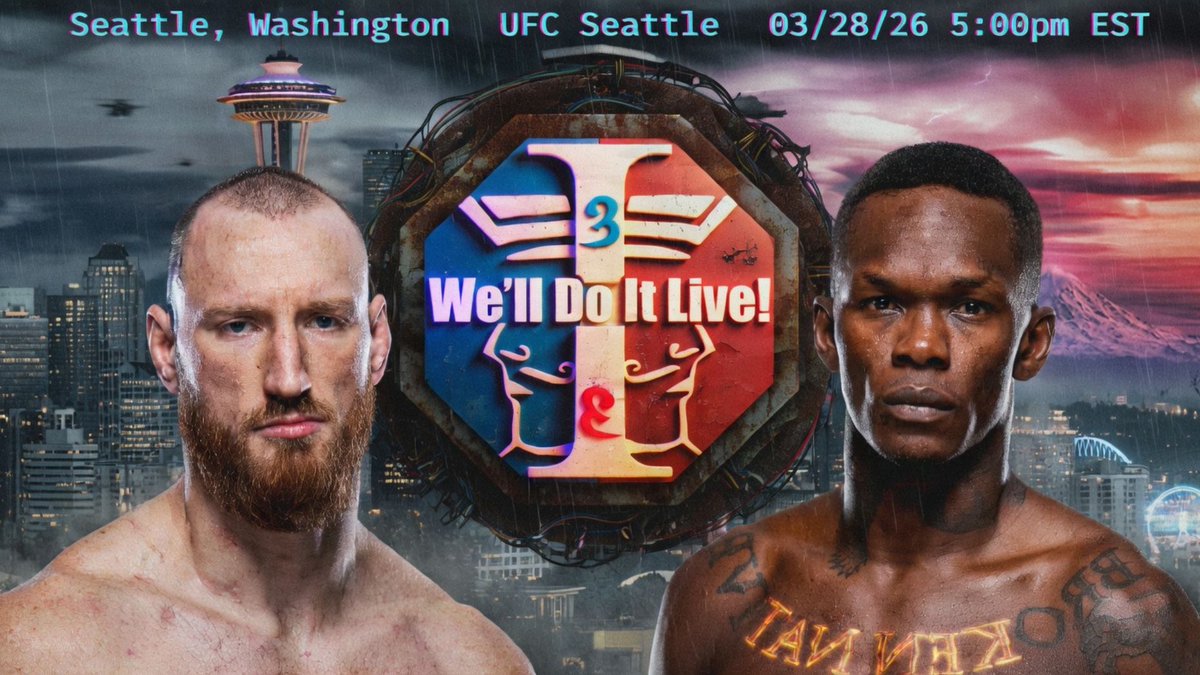 MMA Bets - We'll Do It Live! tweet media