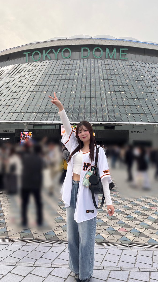 smcha__'s tweet photo. この前オープン戦行った時の📸⚾️🧡

早く神宮も行きたいな🏟⟡.·

 #東京ドーム  #Giants https://t.co/uMacLPXRb4