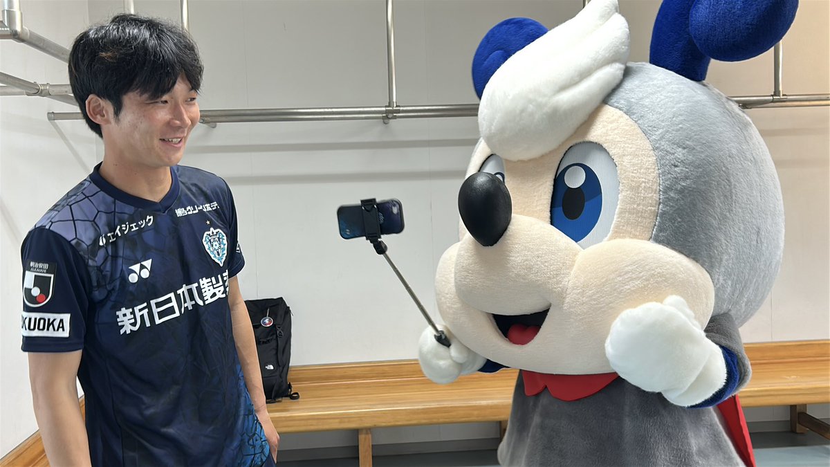 椎橋慧也 選手 #宮大樹 選手の ユニフォーム撮影を行いました✨ 撮影の