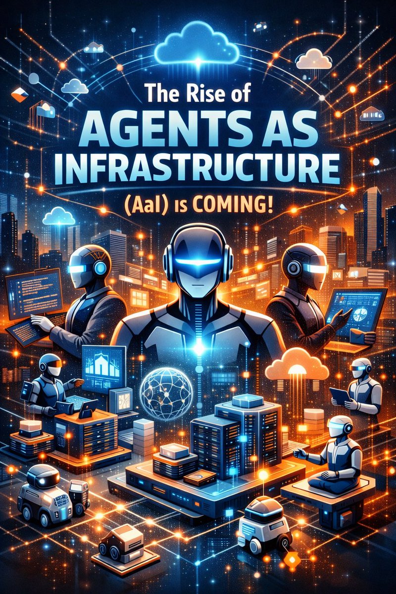rjxdetroit's tweet photo. The future of AI is not Agents. It’s infrastructure. 

The Rise of Agents as Infrastructure (AaI) is coming! Read all about it on my Substack 

 https://t.co/8lsNRAfMhV https://t.co/MbuajsQvE4