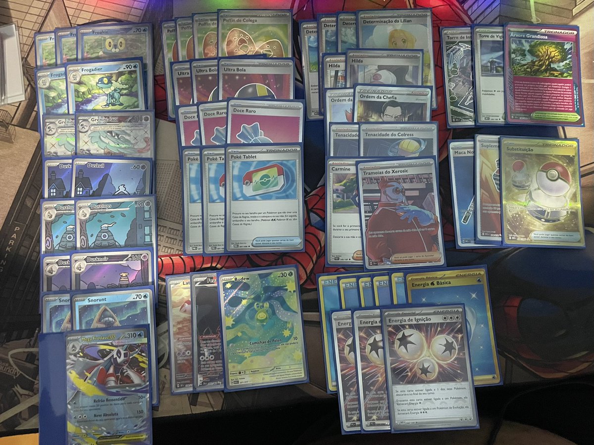 janja1805's tweet photo. Deck pro cup de amanhã (o sleevee vazio é 1 mega frosslass ex) https://t.co/6pCv1LtLQU