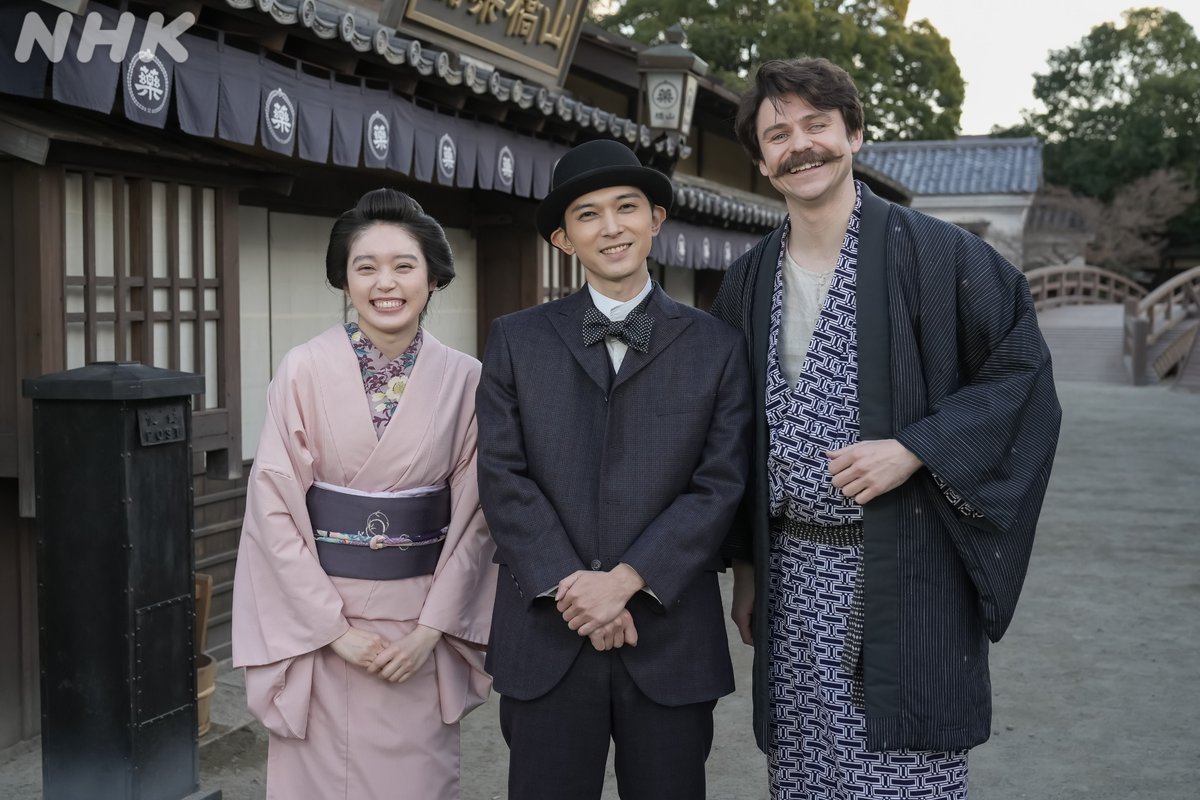 朝ドラ「ばけばけ」公式 tweet media