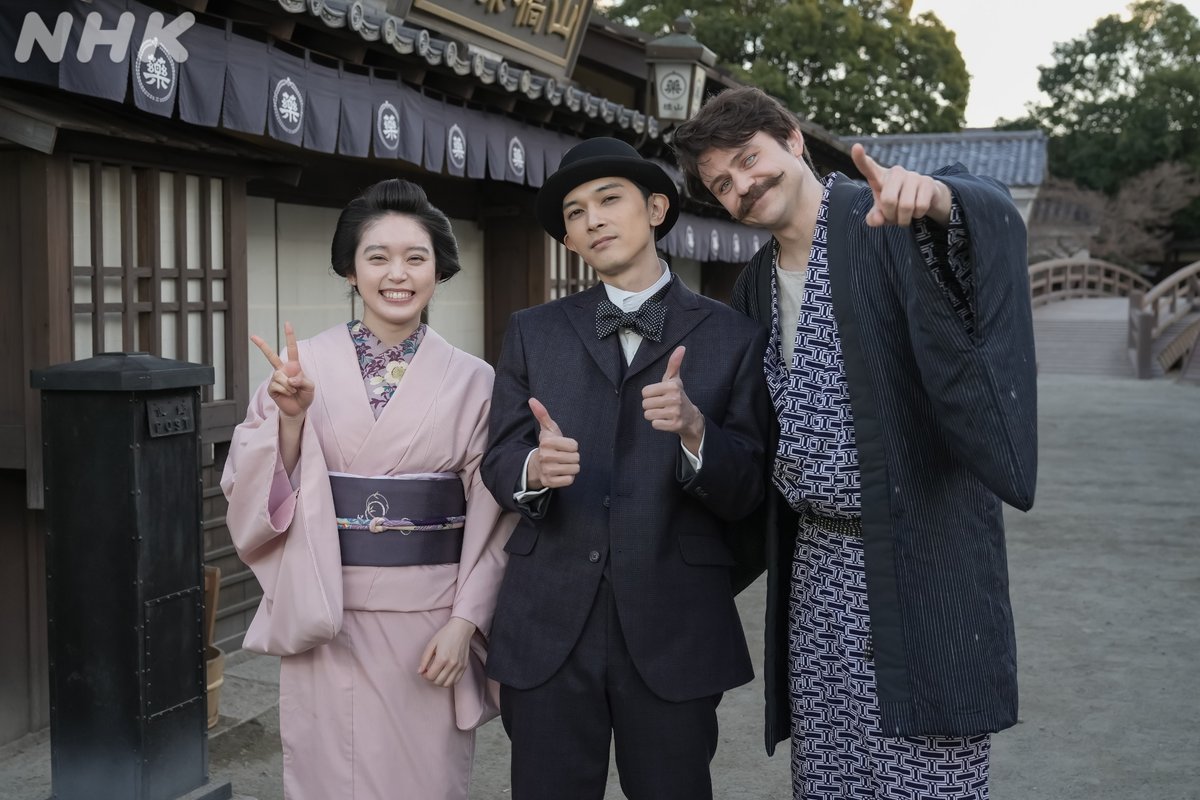 朝ドラ「ばけばけ」公式 tweet media