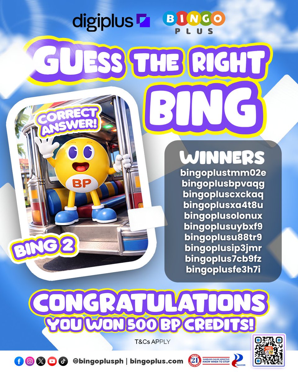 BingoPlus tweet media