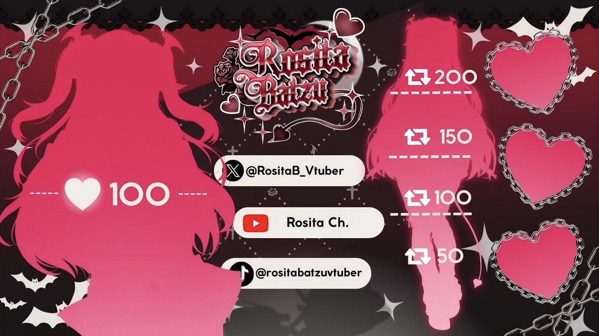 Rosita Batzu 🦇🌹 | Vtuber TH | Debut 06/2026 tweet media