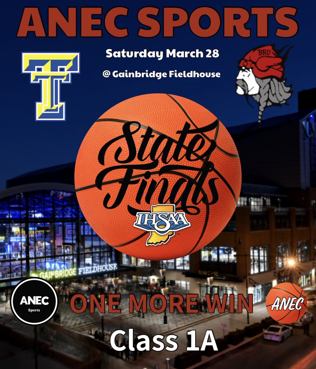 SamTheManFrick's tweet photo. One more win from a state championship 

1A: Triton vs Barr-Reeve
2A: Westview vs Parke Heritage 
3A: New Haven vs Cathedral 
4A: Crown Point vs Mt. Vernon (Fortville) https://t.co/NhvEk6BNyB