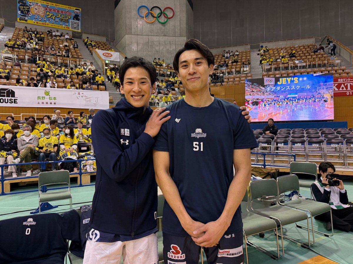 FUKUI_BLOWINDS's tweet photo. -------------
Before the GAME
OFF SHOT📷④
-------------

#信州ブレイブウォリアーズ
#横山悠人
#福井ブローウィンズ
#細谷将司
#小阪彰久 https://t.co/gQjwPEh8Yp