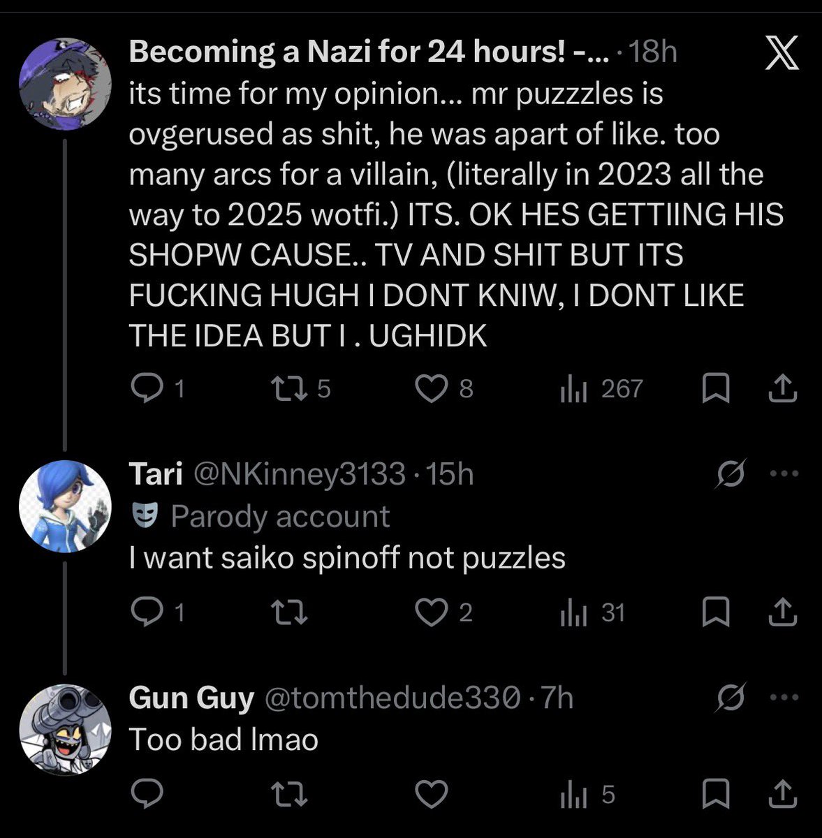 Lixxie / yandereplier’s gf tweet media