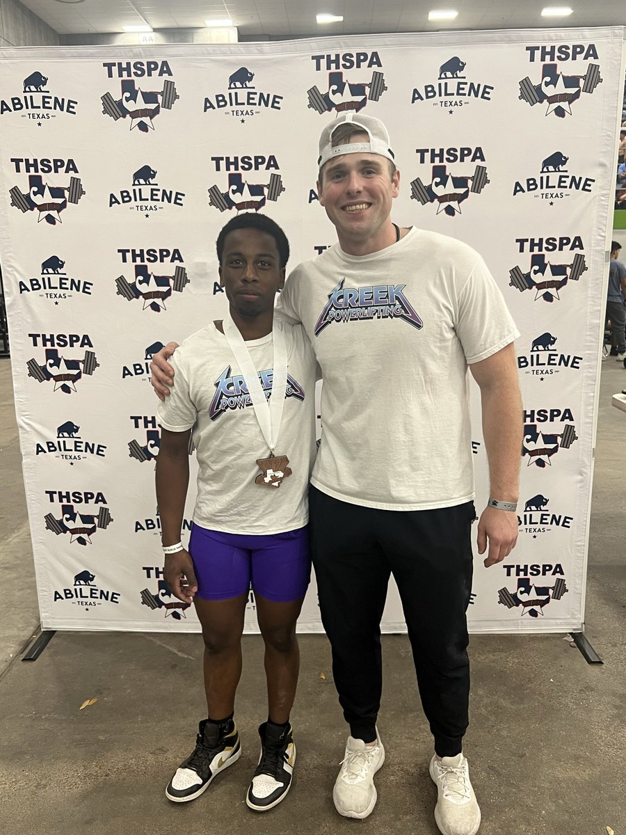 KISDAthletics's tweet photo. Congratulations to Jamal Bolden of TCHS for earning a bronze medal in the 132 lb division at the STATE POWERLIFTING MEET today in Abilene! ๐ฅ@KellerISD @TimberCreek_HS https://t.co/OrodVxl40W