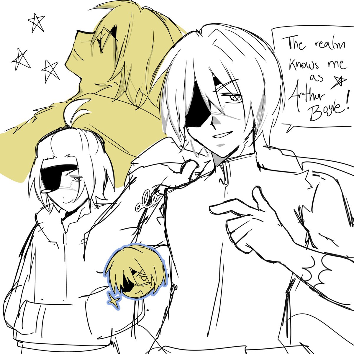 ale ❤︎'s arthur tweet media