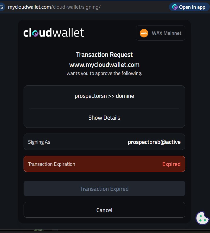 imthemechanic07's tweet photo. @MyCloudWallet  approve button doesnt work in chrome https://t.co/YALwRGdRCQ