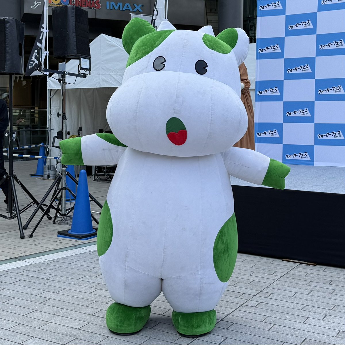 walker_fes's tweet photo. ＼スプリングウォーカーフェス×レタスクラブ2026／
💃ステージ情報🕺
—————————————————
【3月28日(土)15:30～】
#パルシステム
こんせんくん グリーティング🐮✨
—————————————————
パルシステム公式キャラクターの
こんせんくんが遊びにきてくれます🥰

ぜひ写真を撮ったりお話ししたりして
交流を楽しんでください🙌

#ウォーカーフェス
#二子玉川
公式サイト：https://t.co/kPNqWKsvkf