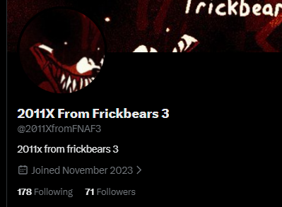 2011X From Frickbears 3 tweet media