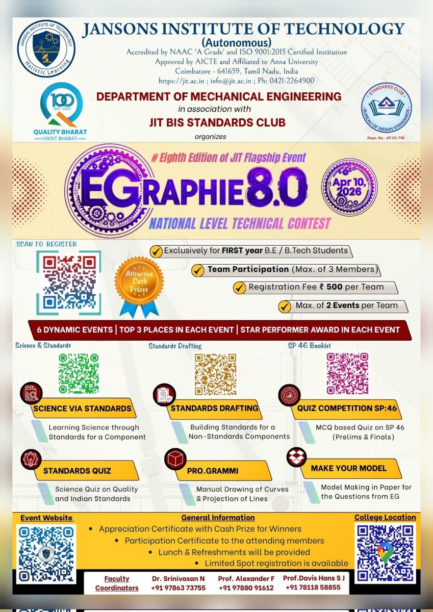 Jansons Institute of Technology tweet media