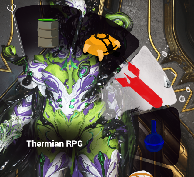 CaptNGage's tweet photo. @PlayWarframe I just spent 2 and a half hours doing art in your game, send help https://t.co/Zzpb7RyT7D